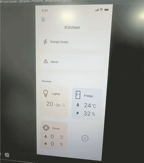 Here is a video of the digital prototype in action    